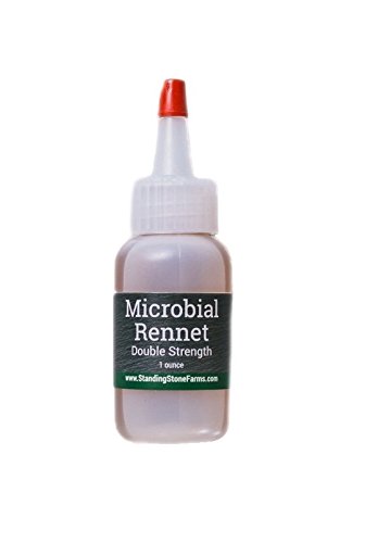 Liquid Rennet 1 Ounce, Double Strength, Microbial, Vegetarian - ORGANIC