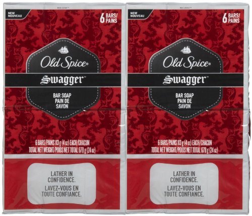 Old Spice Red Zone Bar Soap - Swagger - 4 oz - 6 ct - 2 pk