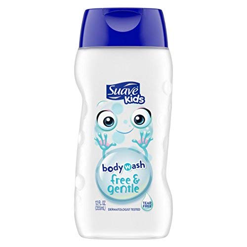 Suave Kids Kids Body Wash - Free & Gentle 12 Ounce (Pack of 2)
