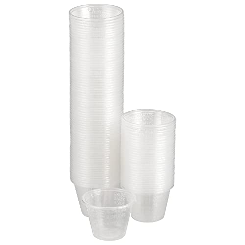 McKesson Clear Disposable 1 oz. Graduated Medicine Cup 16-9505 5000 per Case