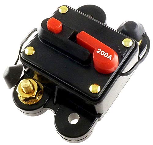 COLIBYOU 200 AMP 12V DC CIRCUIT BREAKER REPLACE FUSE 200A 12VDC Scosche