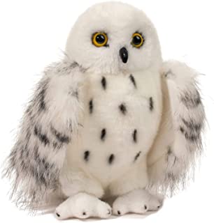 Book Cover Douglas Wizard Snowy Owl Plush Stuffed Animal