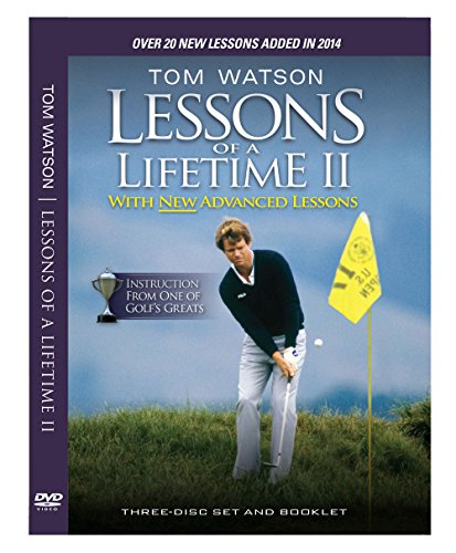 Book Cover Tom Watson Lessons of a Lifetime II - Three Discs and Booklet (2014)