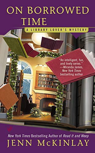 Book Cover On Borrowed Time (A Library Lover's Mystery Book 5)