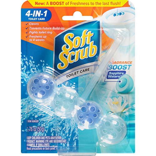Soft Scrub 4-in-1 Toilet Care, Sapphire Waters, 50 Gram