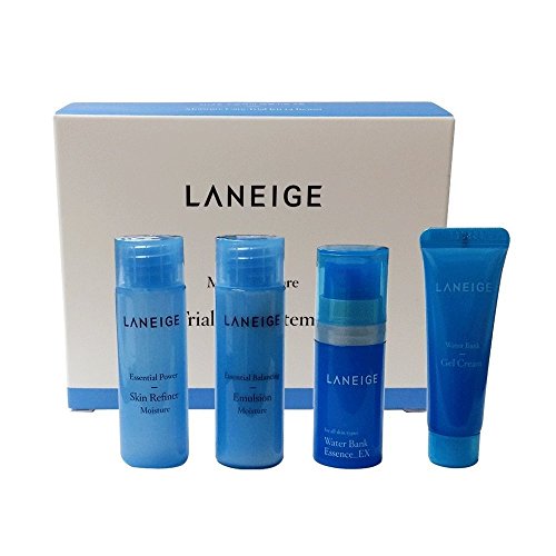 KOREA Cosmetics 2014 New Advanced!! Laneige Basic Step Moisture Trial Kit (4 items)