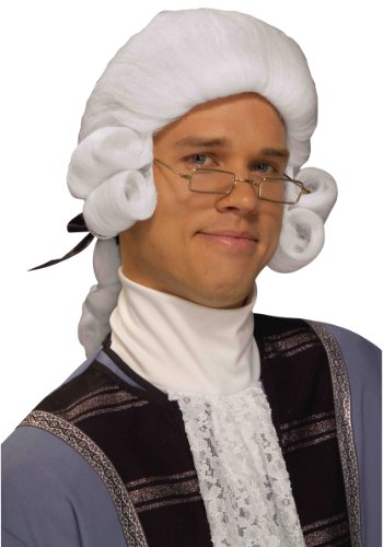 Forum Novelties Men's Colonial George Washington Historical Costume Wig