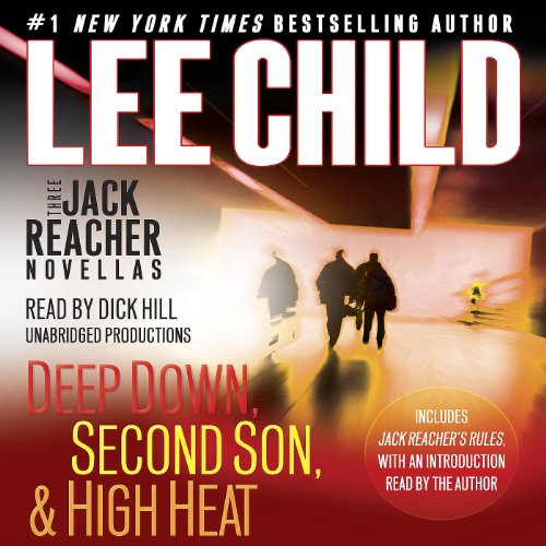 Book Cover Three Jack Reacher Novellas (with Bonus Jack Reacher's Rules): Deep Down, Second Son, High Heat, and Jack Reacher's Rules