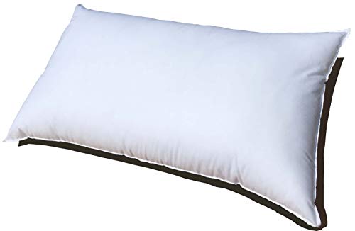 Book Cover Pillowflex 16x26 Inch Premium Polyester Filled Pillow Form Insert - Machine Washable - Oblong Rectangle - Made in USA