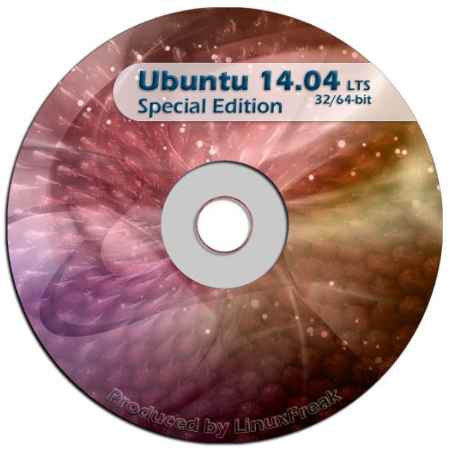 Book Cover Ubuntu Linux 14.04 Special Edition DVD - Includes both 32-bit and 64-bit Versions - Long Term Support