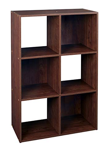 ClosetMaid 4104 Cubeicals Organizer, 6-Cube, Dark Cherry