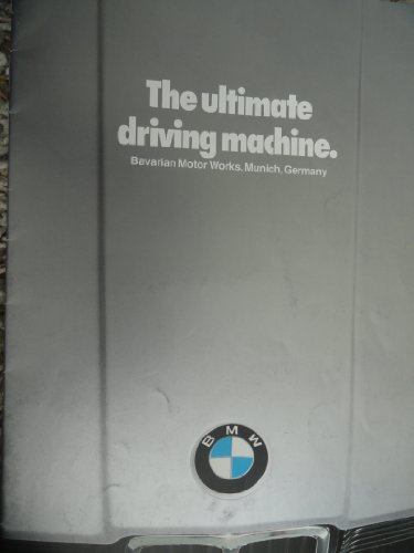 1979 BMW 733i / 633 CSi / 528i / 320i Sales Brochure
