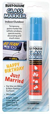 Rust-Oleum Glass Marker 2.3 Oz. Blue