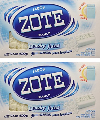 Book Cover Jabon Zote Blanco Laundry Flakes Pack of 2