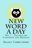 New Word A Day - Vol 1: New Word A Day - Vocabulary Cartoons