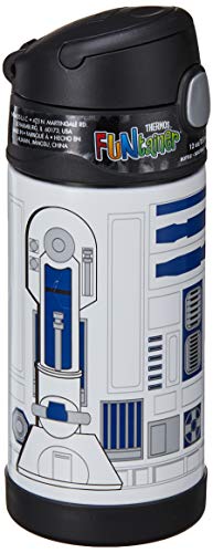 Book Cover Thermos F4015SW6 R2D2 12-Ounce FUNtainer Star Wars Classic Bottle, R2-D2, 12 Ounce