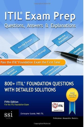 [(Itil Exam Prep Questions, Answers, & Explanations: 800+ Itil Foundation Questions with Detailed Solutions)] [Author: MR Christopher Scordo] published on (June, 2013)