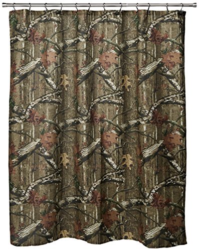 Book Cover Mossy Oak Camouflage Shower Curtain