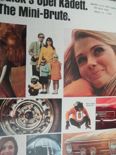 1968 Opel Kadett Sales Brochure