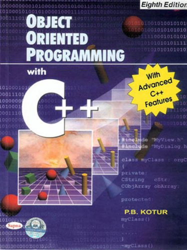 OBJECT ORIENTED PROGRAMMING WITH C++ EIGHTH EDITION