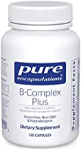 Book Cover Pure Encapsulations - B-Complex Plus - Balanced B Vitamin Formula with Metafolin® L-5-MTHF and Vitamin B12-120 Capsules