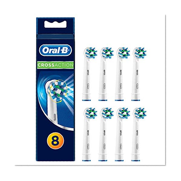 CrossAction by Oral-B Replacement Heads 8 Pack