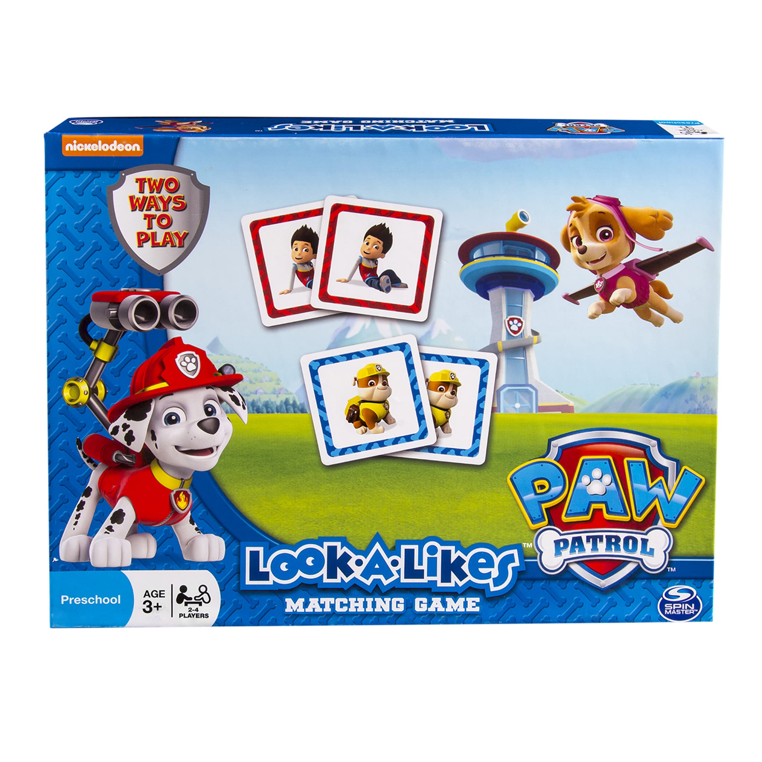 Book Cover Paw Patrol Look-a-Likes Matching Game