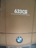 1980 BMW 633 CSi Sales Brochure