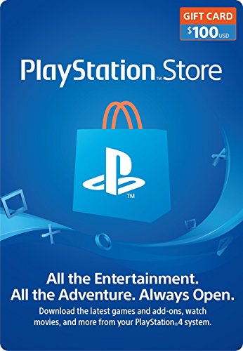 Book Cover $100 PlayStation Store Gift Card [Digital Code]