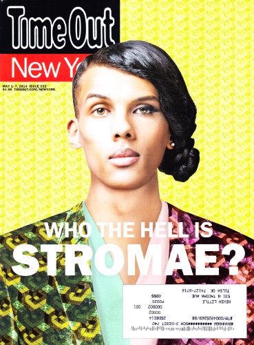 Stromae (Paul Van Haver), Andrew Garfield, Chelsea Peretti - May 1-7, 2014 Time Out New York Magazine