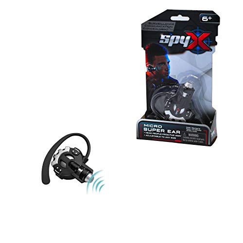 Book Cover SpyX / Micro Sonic Listener - Spy Toy Listening Device with Over-The-Ear Design. A Perfect Hands Free Addition for Your spy Gear Collection!