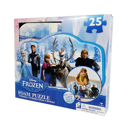 Book Cover Frozen Foam Puzzle (25-Piece) Styles Will Vary