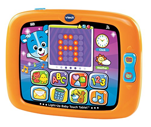 Book Cover VTech Light-Up Baby Touch Tablet, Orange