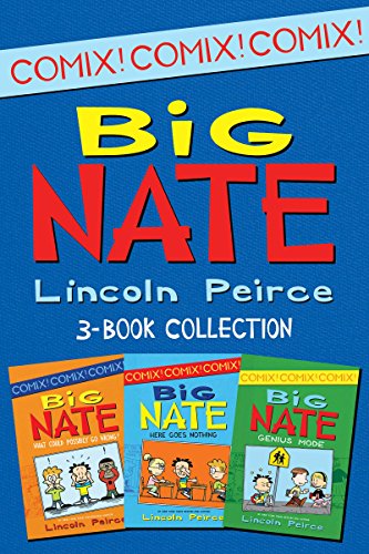 Big Nate Comics 3-Book Collection: What Could Possibly Go Wrong?, Here Goes Nothing, Genius Mode (Big Nate Comix)