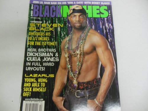 Black Inches Men's Magazine "Steven Black" "Lazarus" October 2002