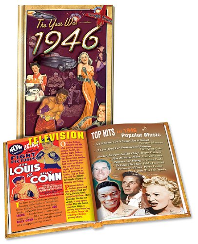 "The Year Was 1946" Mini Book Great Birthday, Anniversary Gift Hardcover – 2010