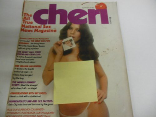 Cheri Men's Magazine "Barbara the Barmaid" "Monica Kennedy" March 1997