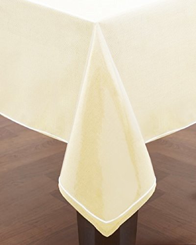 Home Essentials Clear Heavy Duty Vinyl Tablecloth Protector, Oblong 60" X 108"