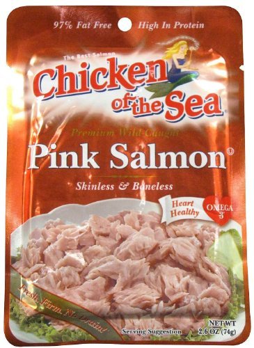 Book Cover Chicken Of The Sea Premium Skinless & Boneless Pink Salmon, 2.5 Oz.
