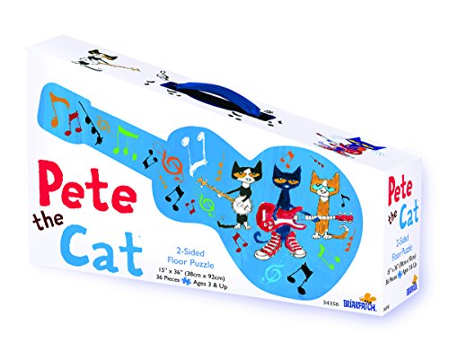 Book Cover Pete the Cat 2-Sided Floor Puzzle