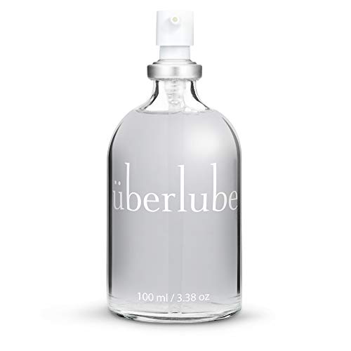 Ãœberlube Luxury Lubricant | Latex-Safe Natural Silicone Lube with Vitamin E | Unscented, Flavorless, Zero Residue, Works Underwater - 100ml