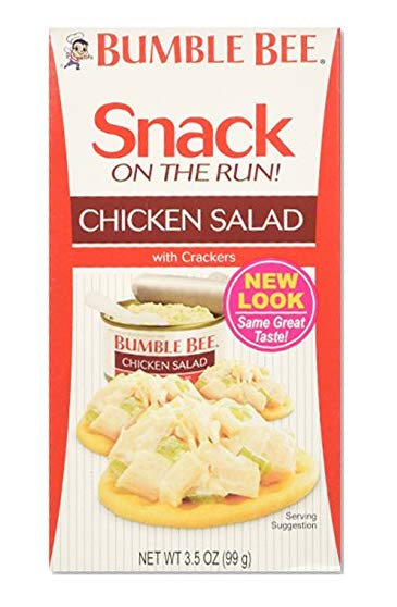 Bumble Bee, Chicken Salad with Crackers, 3.5oz (Pack of 6)