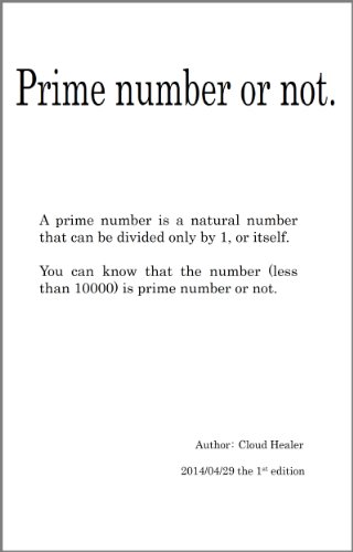 Prime number or not.