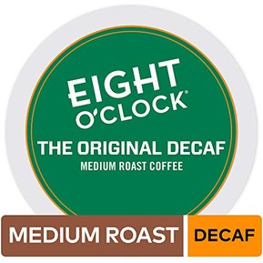 Eight O'Clock Coffee The Original Decaf, Single Serve Coffee K-Cup Pod, Medium Roast, 96