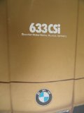 1979 BMW 633 CSi Sales Brochure