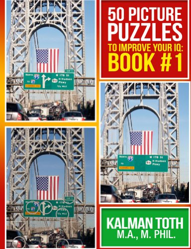 50 Picture Puzzles to Improve Your IQ: Book #1 (COLOR PICTURE PUZZLE)