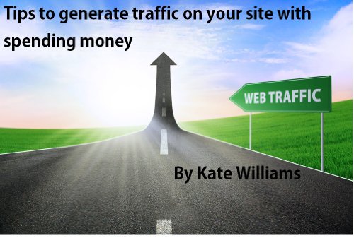 Tips to generate traffic on your site with spending money