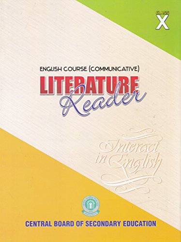 Book Cover English Course Communicative: Literature Reader - Class 10