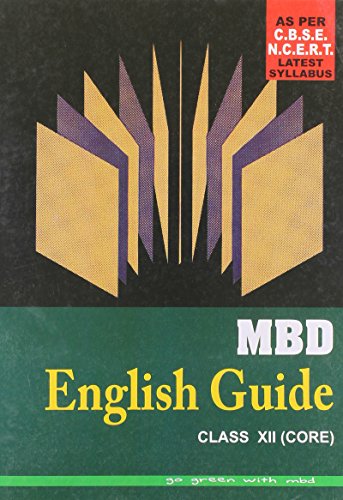 MBD English Guide - Class XII (Core)