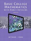 Basic College Mathematics with Early Integers (3rd Edition)